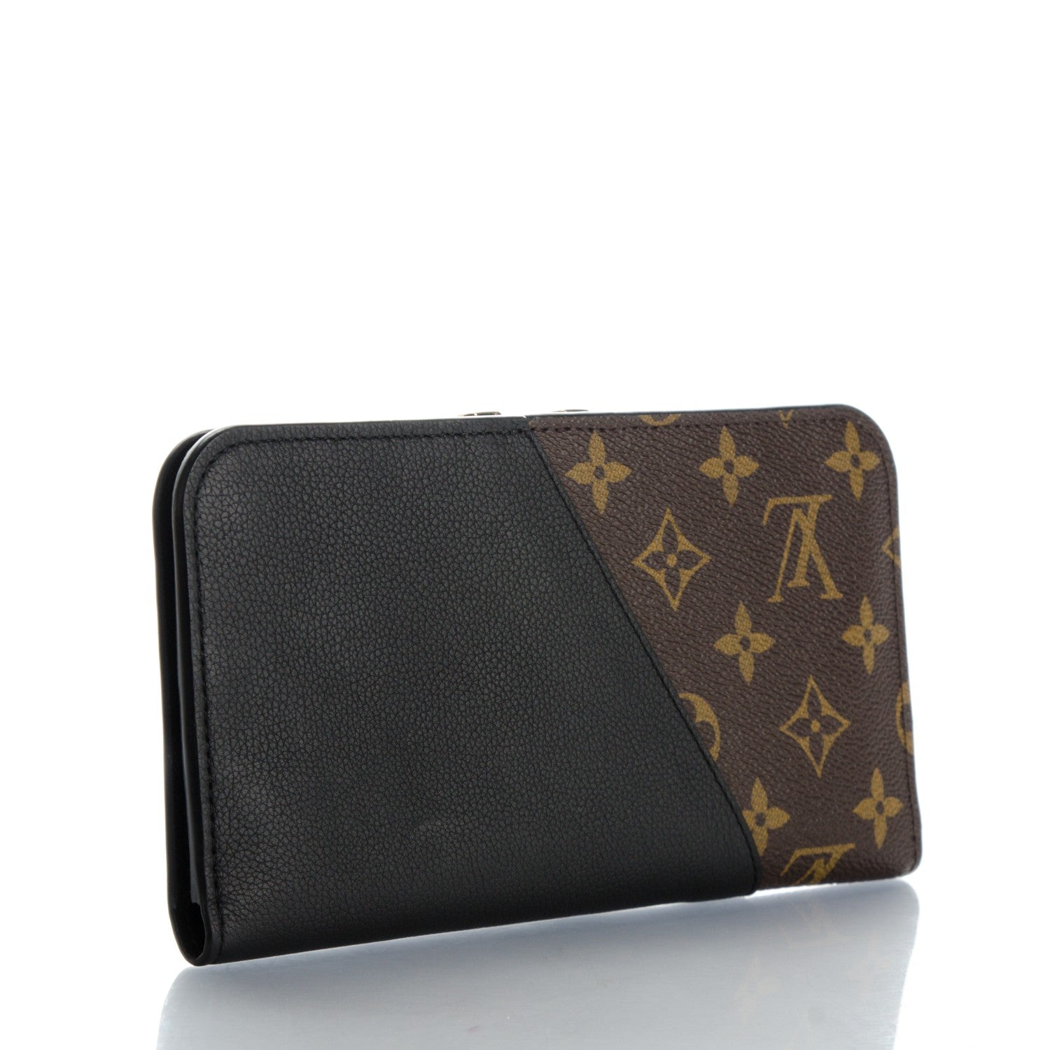 Louis Vuitton Monogram Monogram Kimono Wallet Black 3 of 7