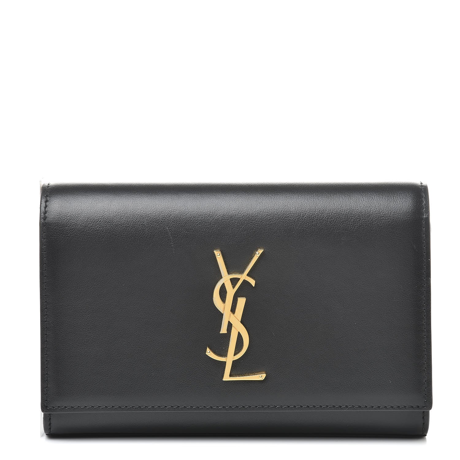Saint Laurent Smooth Calfskin Monogram Kate Belt Bag Black 1 of 9