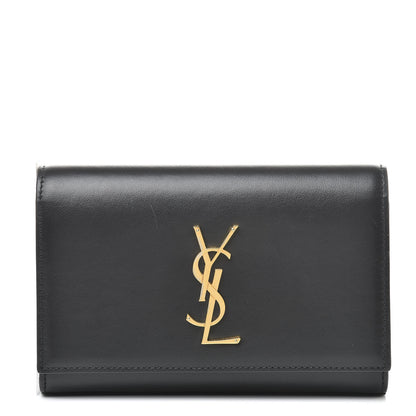 Saint Laurent Smooth Calfskin Monogram Kate Belt Bag Black 1 of 9