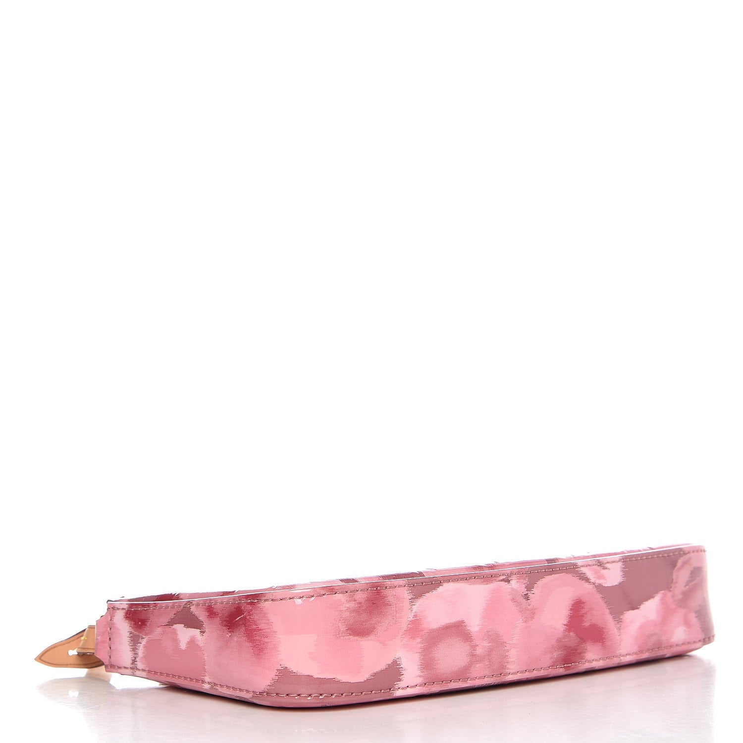 Louis Vuitton Vernis Ikat Pochette Accessories NM Rose Velours 4 of 7