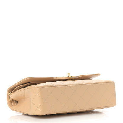 Chanel Caviar Quilted Medium Double Flap Beige 4 of 10