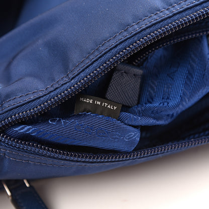 Prada Nylon Vela Saffiano Flat Messenger Bag Royal 8 of 11