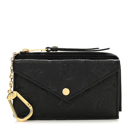 Louis Vuitton Empreinte Recto Verso Card Holder Black 1 of 6