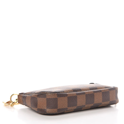 Louis Vuitton Damier Ebene Mini Pochette Accessories 4 of 10