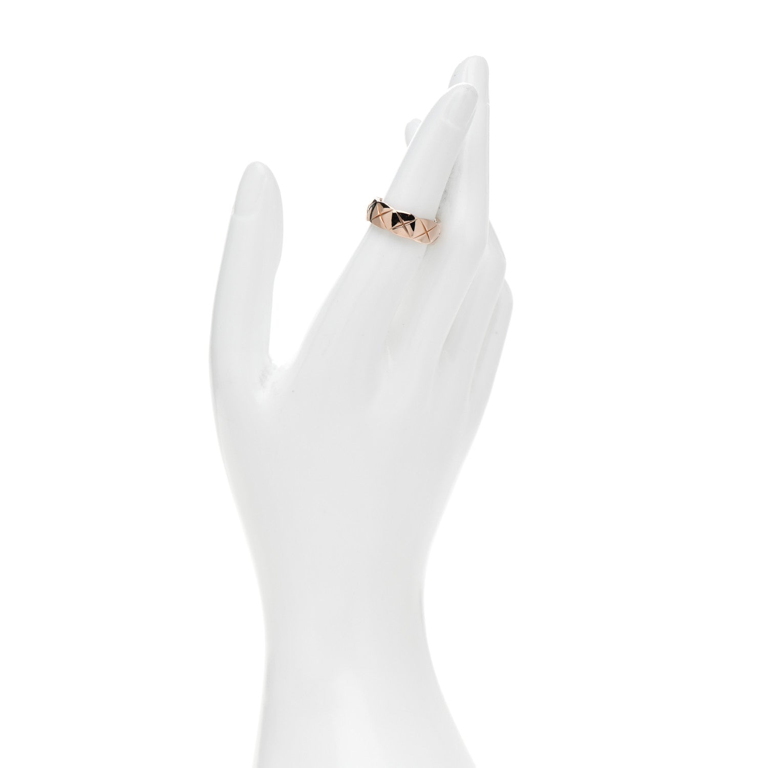 Chanel 18K Beige Gold Small Coco Crush Ring 51 5.75 2 of 7