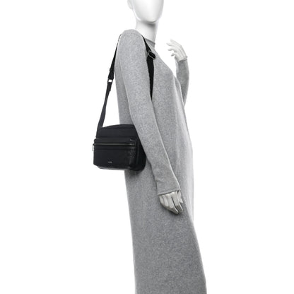 Christian Dior Grained Calfskin Embossed Dior Gravity Rider Zipped 2.0 Messenger Black 2 of 12