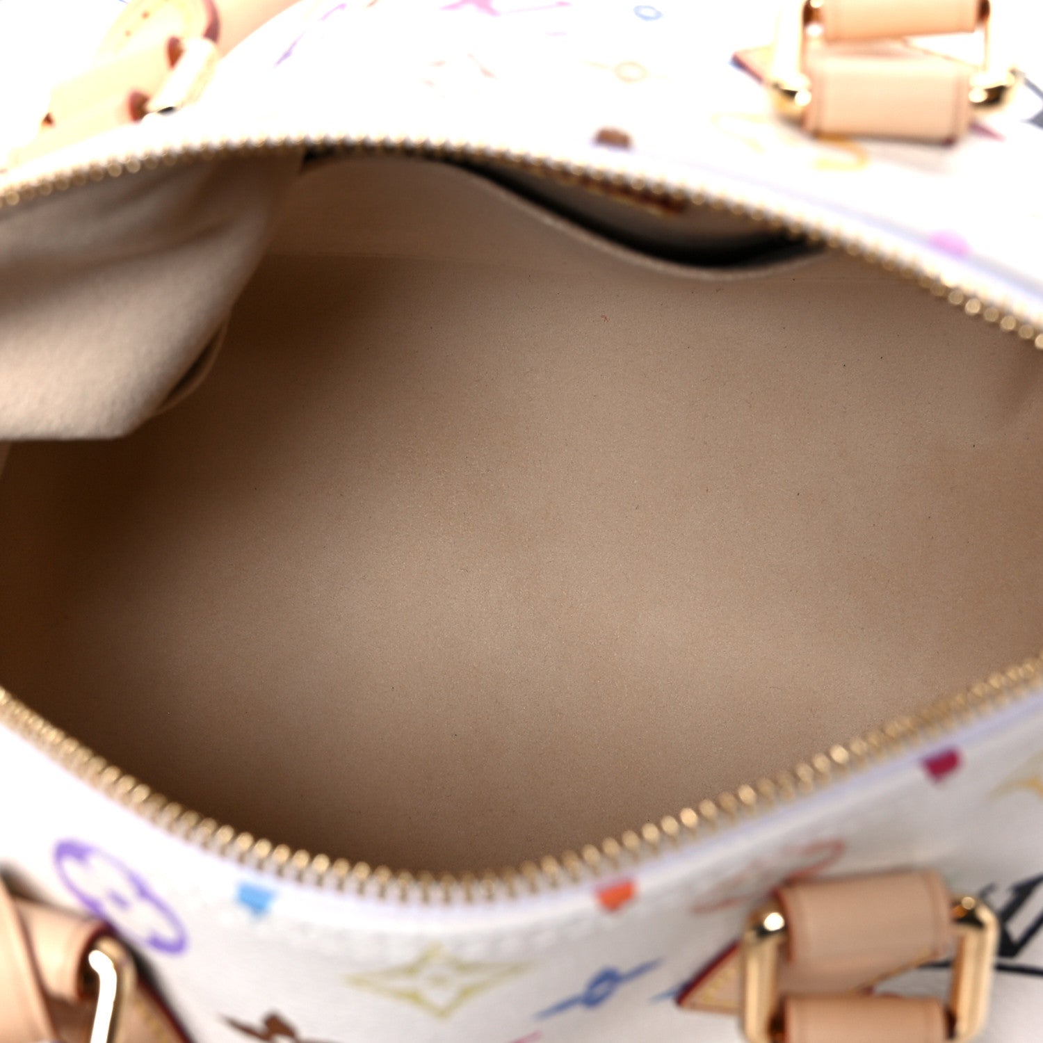 Louis Vuitton LV X TM Monogram Multicolor Speedy Bandouliere 25 White 5 of 10