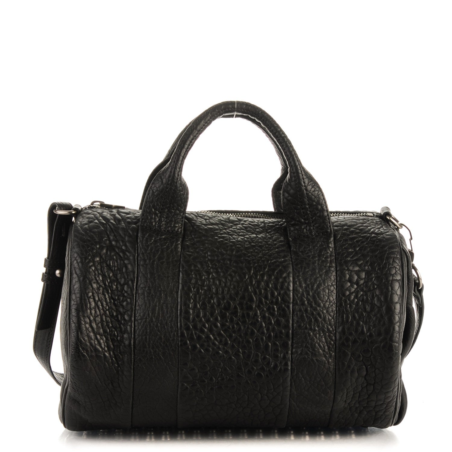 Alexander Wang Pebbled Lambskin Rocco Black Nickel Hardware 1 of 6