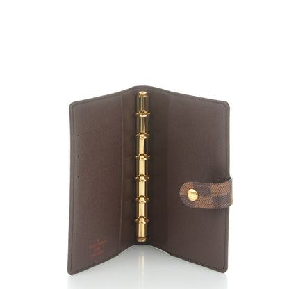 Louis Vuitton Damier Ebene Small Ring Agenda Cover 5 of 7