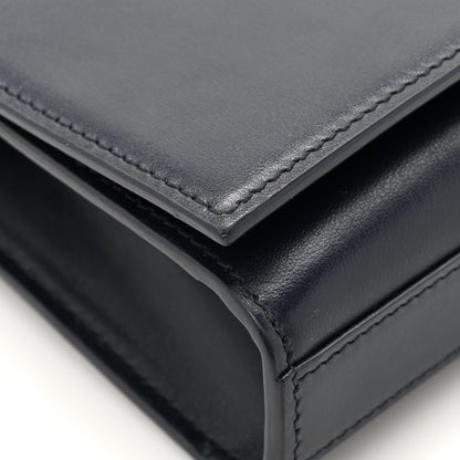 Saint Laurent Smooth Calfskin Monogram Kate Belt Bag Deep Marine Black 11 of 16