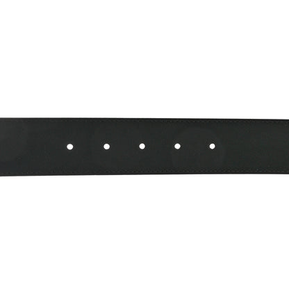 Gucci Moon Calfskin Pearl Double G 40mm Belt 80 32 Black Cream 5 of 5