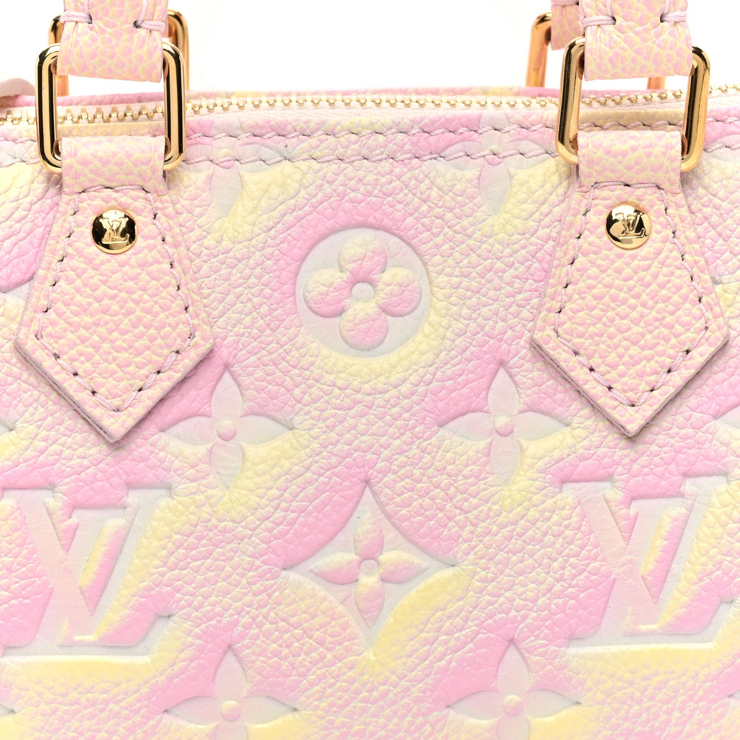Louis Vuitton Empreinte Monogram Summer Stardust Nano Speedy Pink 7 of 9