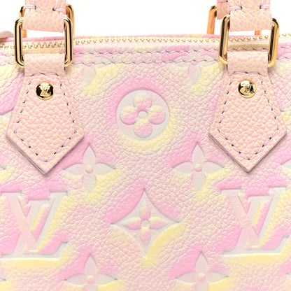 Louis Vuitton Empreinte Monogram Summer Stardust Nano Speedy Pink 7 of 9