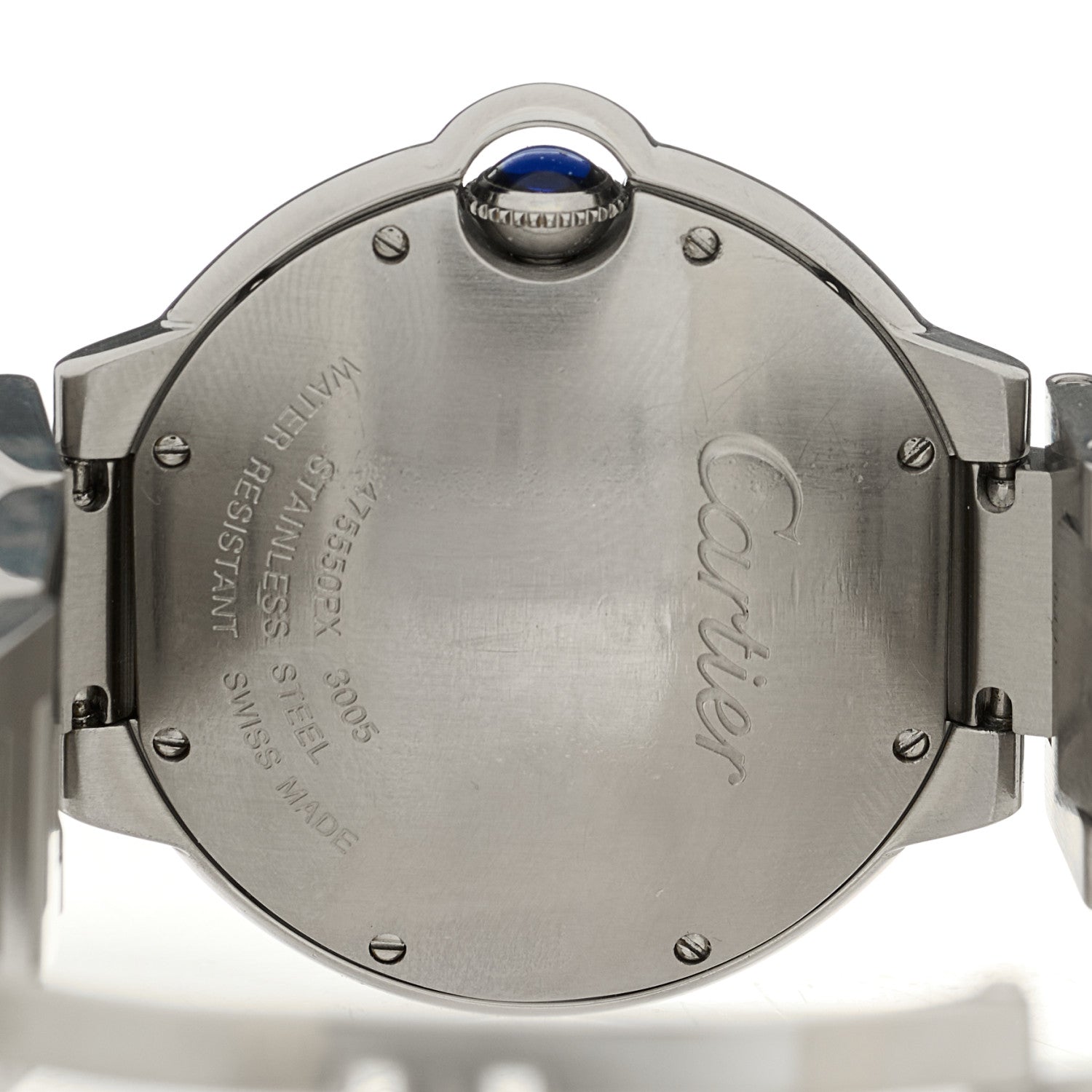 Cartier Stainless Steel 36mm Ballon Bleu De Cartier Quartz Watch 4 of 4