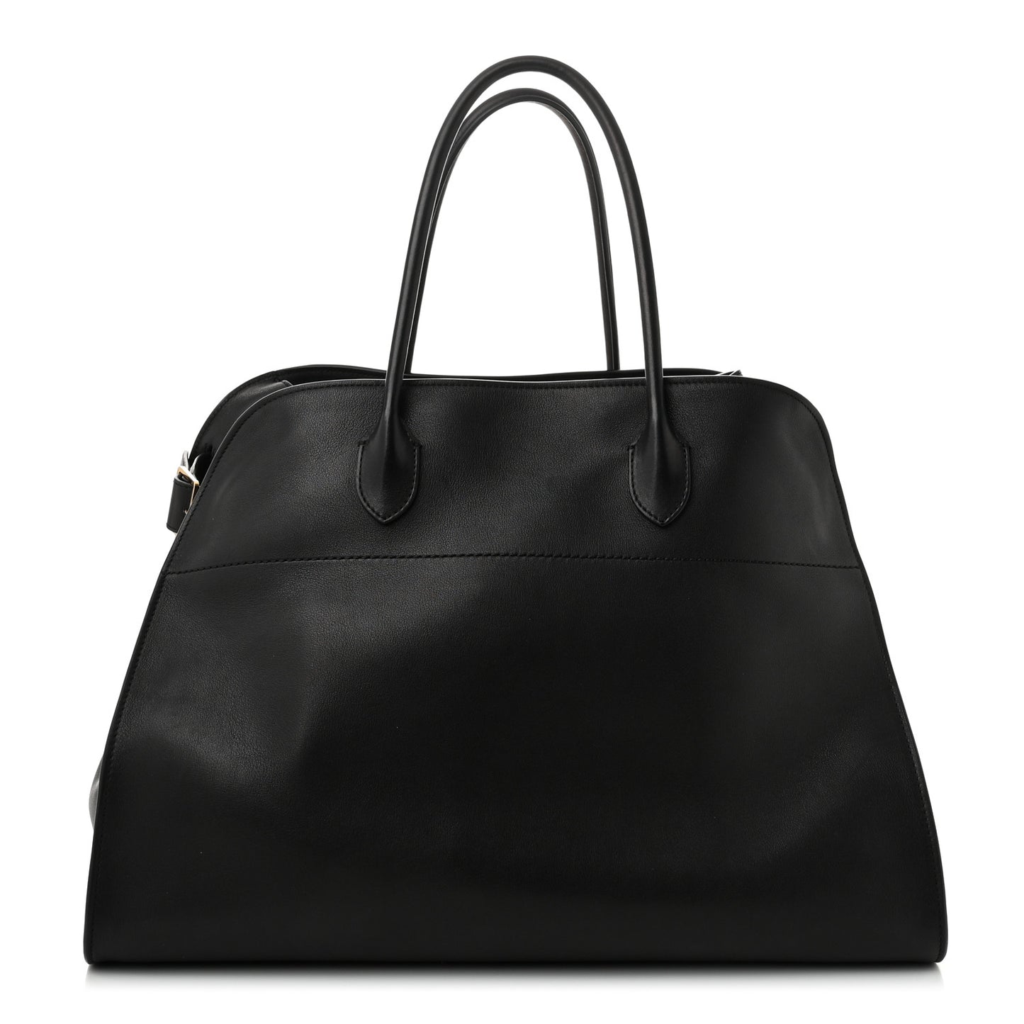 Polished Saddle Calfskin Soft Margaux 17 Black