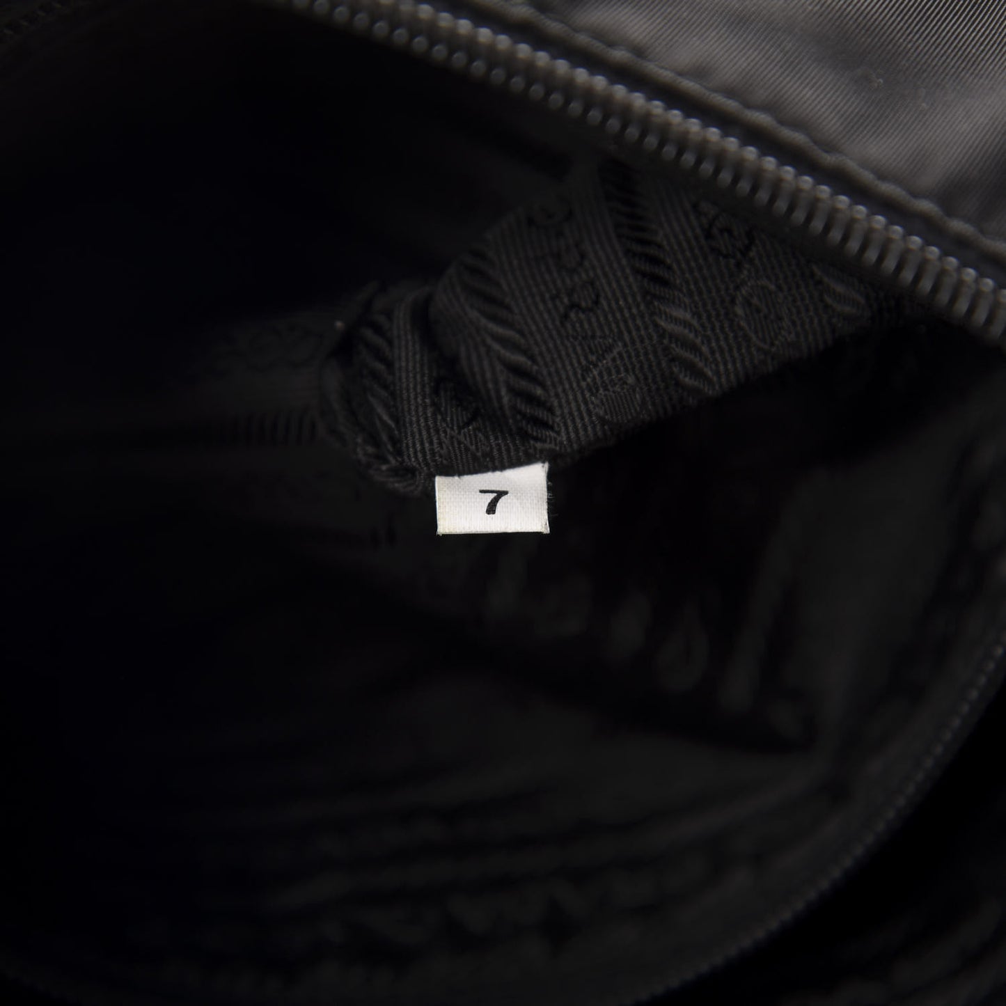 Tessuto Nylon Sport Shoulder Bag Black