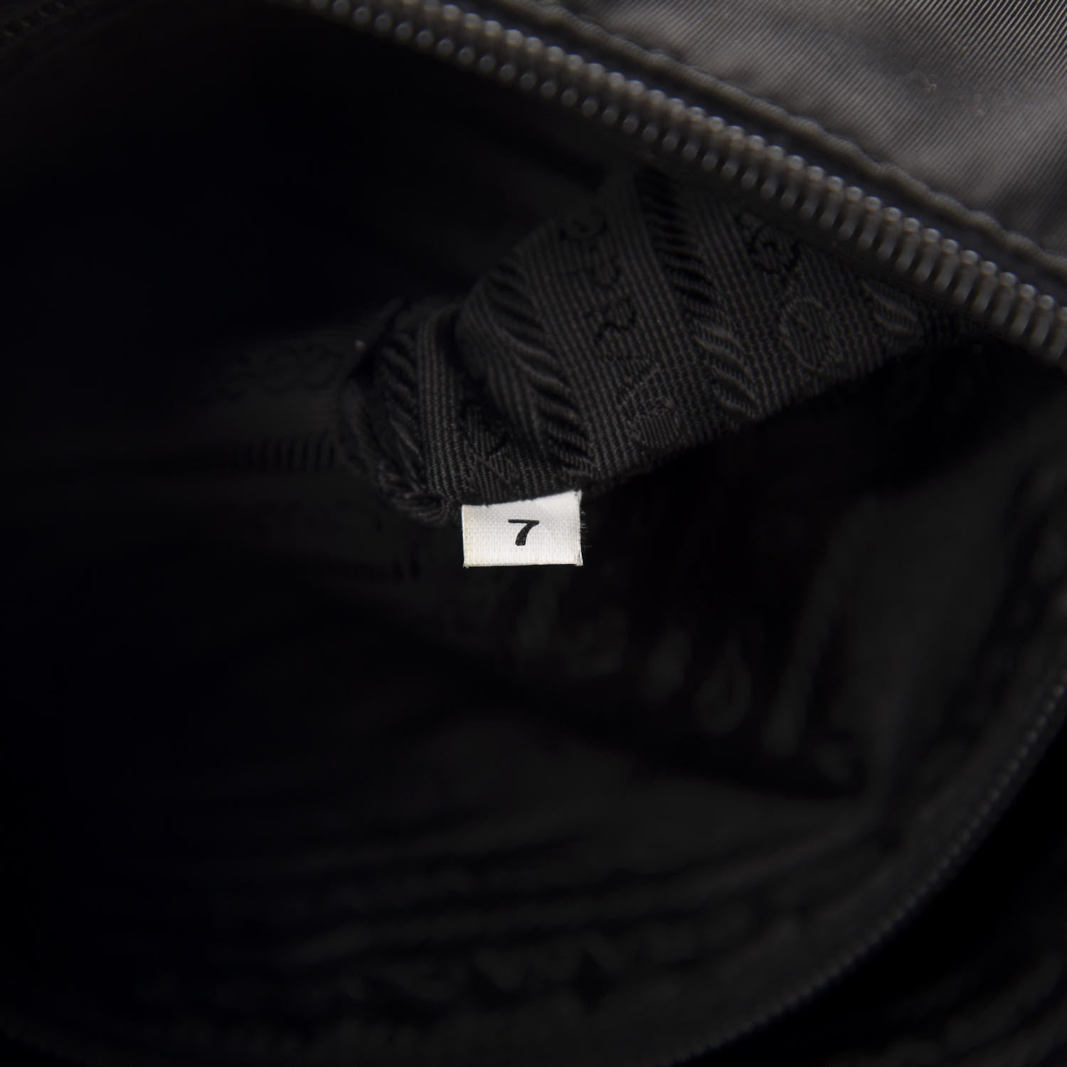 Prada Tessuto Nylon Sport Shoulder Bag Black 9 of 11