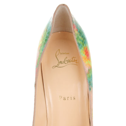 Christian Louboutin Python Pixel Troca 140 Pumps 39.5 Multicolor 7 of 9