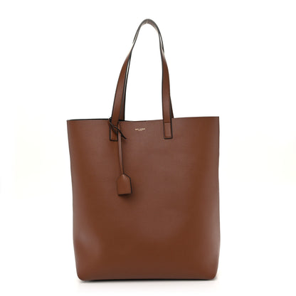 Saint Laurent Calfskin Bold Shopping Tote Brown 1 of 11