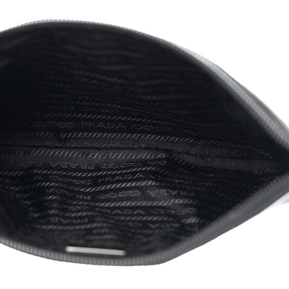Prada Tessuto Nylon Saffiano Wristlet Black 5 of 6