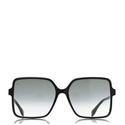 Fendi Acetate Square Sunglasses FF 0411/S Black 2 of 7