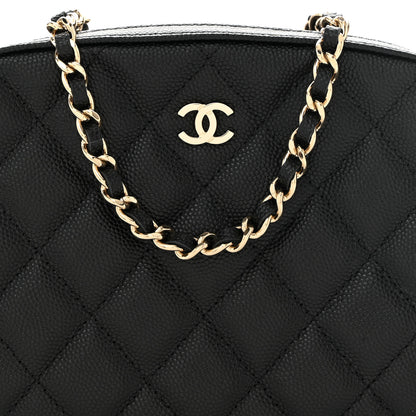 Chanel Caviar Quilted Vanity With Chain Black 9 of 13