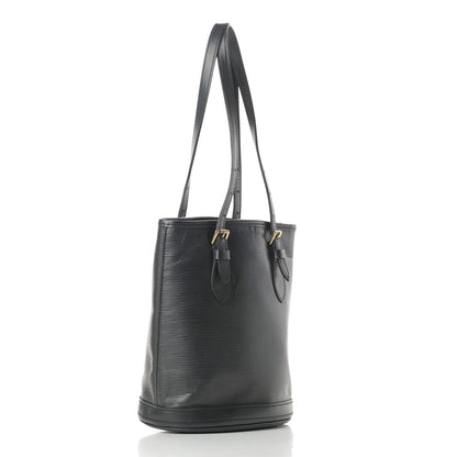 Louis Vuitton Epi Petit Bucket 23 Black 3 of 17