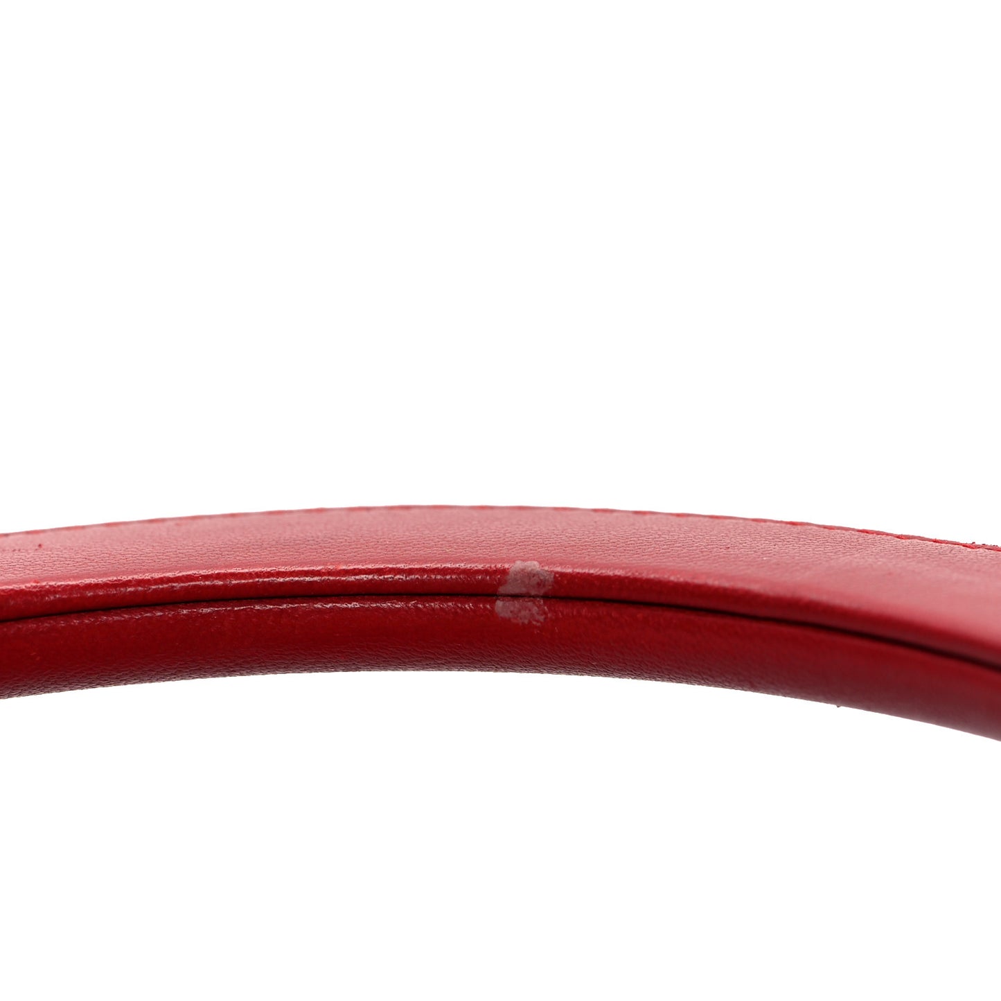 Lambskin Cannage Embellished Medium Lady Dior Red