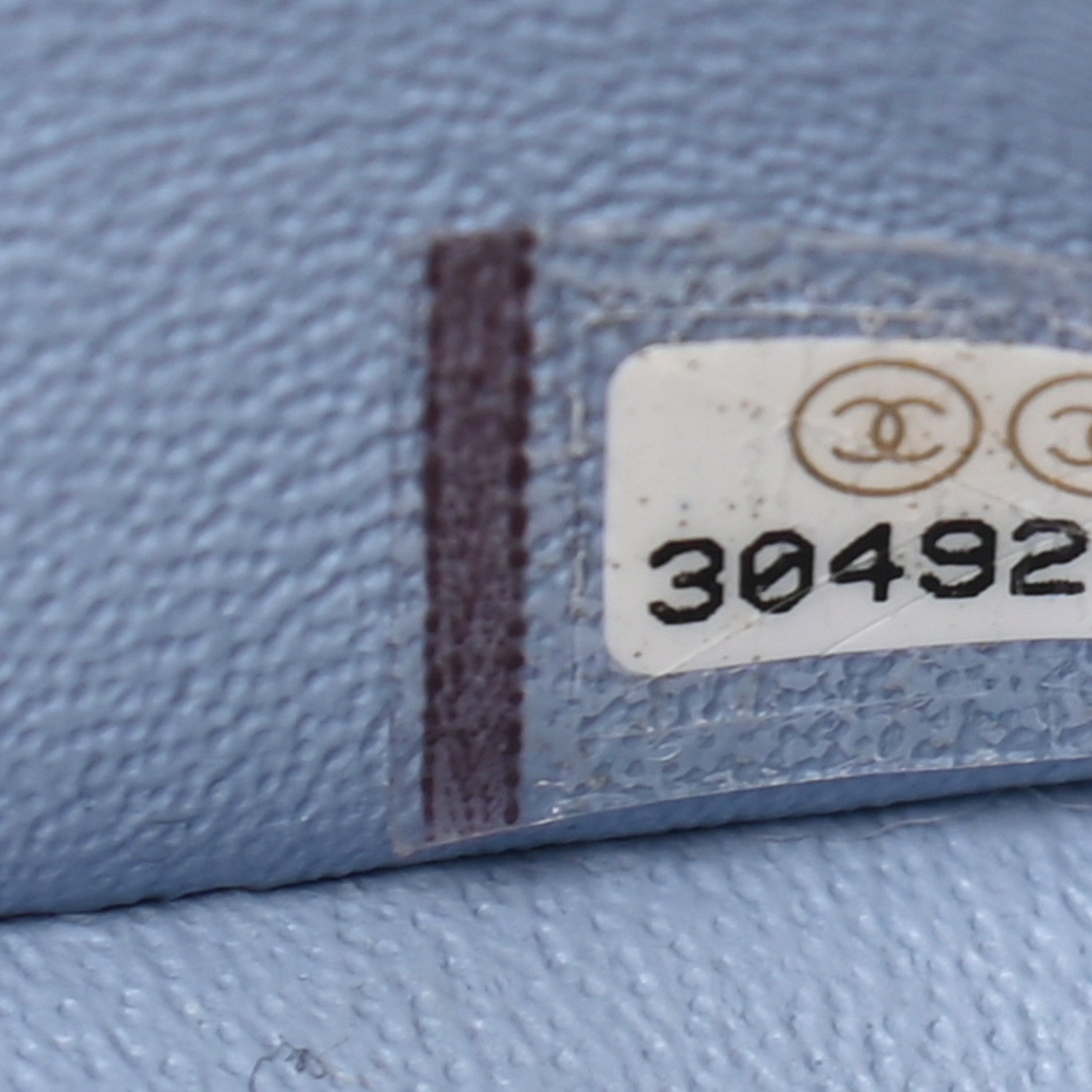Chanel Lambskin Quilted Mini Rectangular Flap Light Blue 7 of 9
