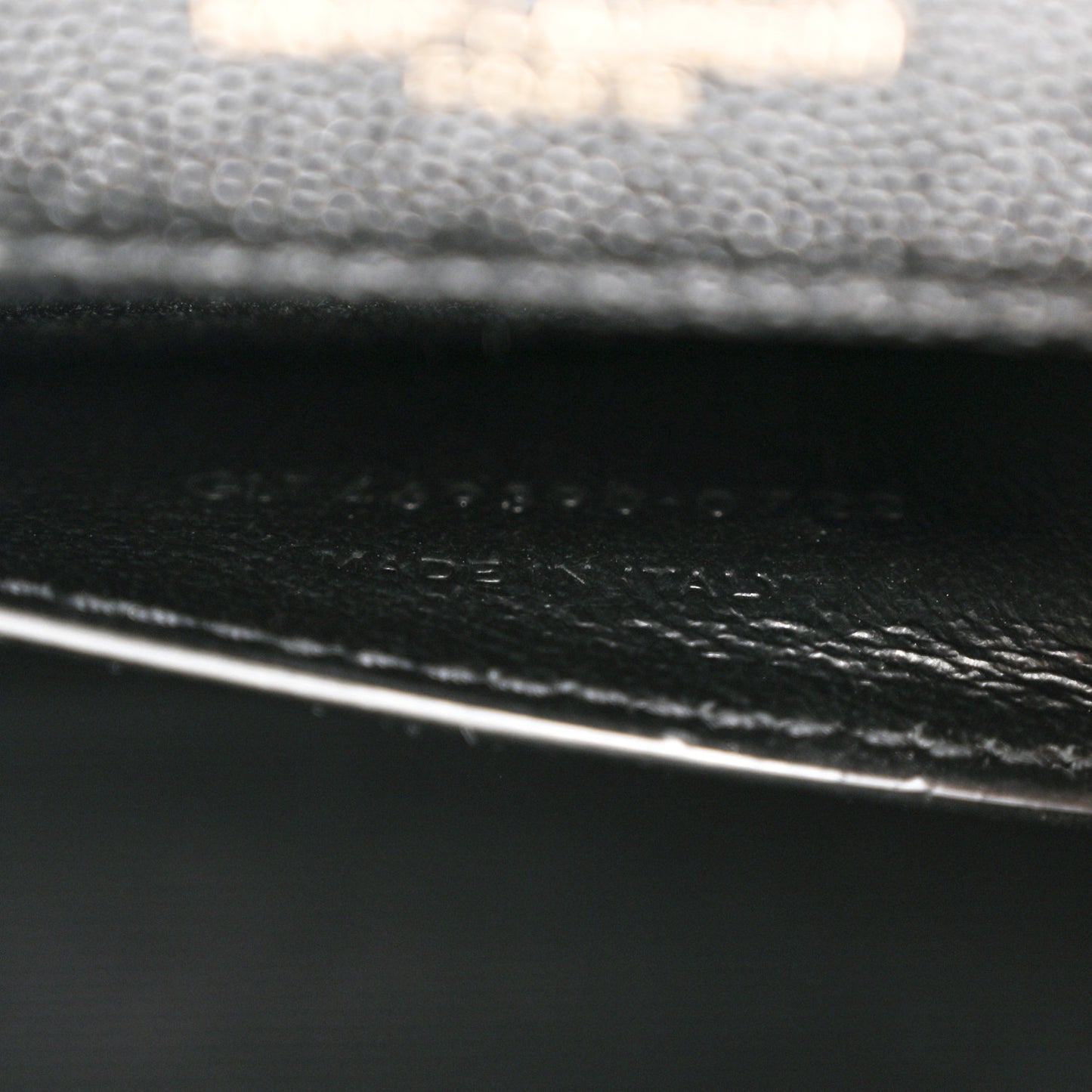 Grain De Poudre Small Monogram Kate Satchel Black