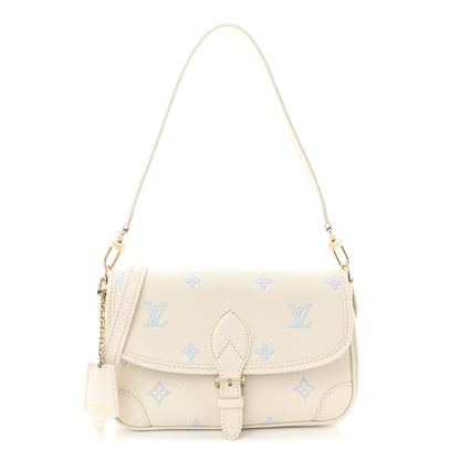 Louis Vuitton Empreinte Monogram Sweet Escape Diane Milky White Blue 1 of 9