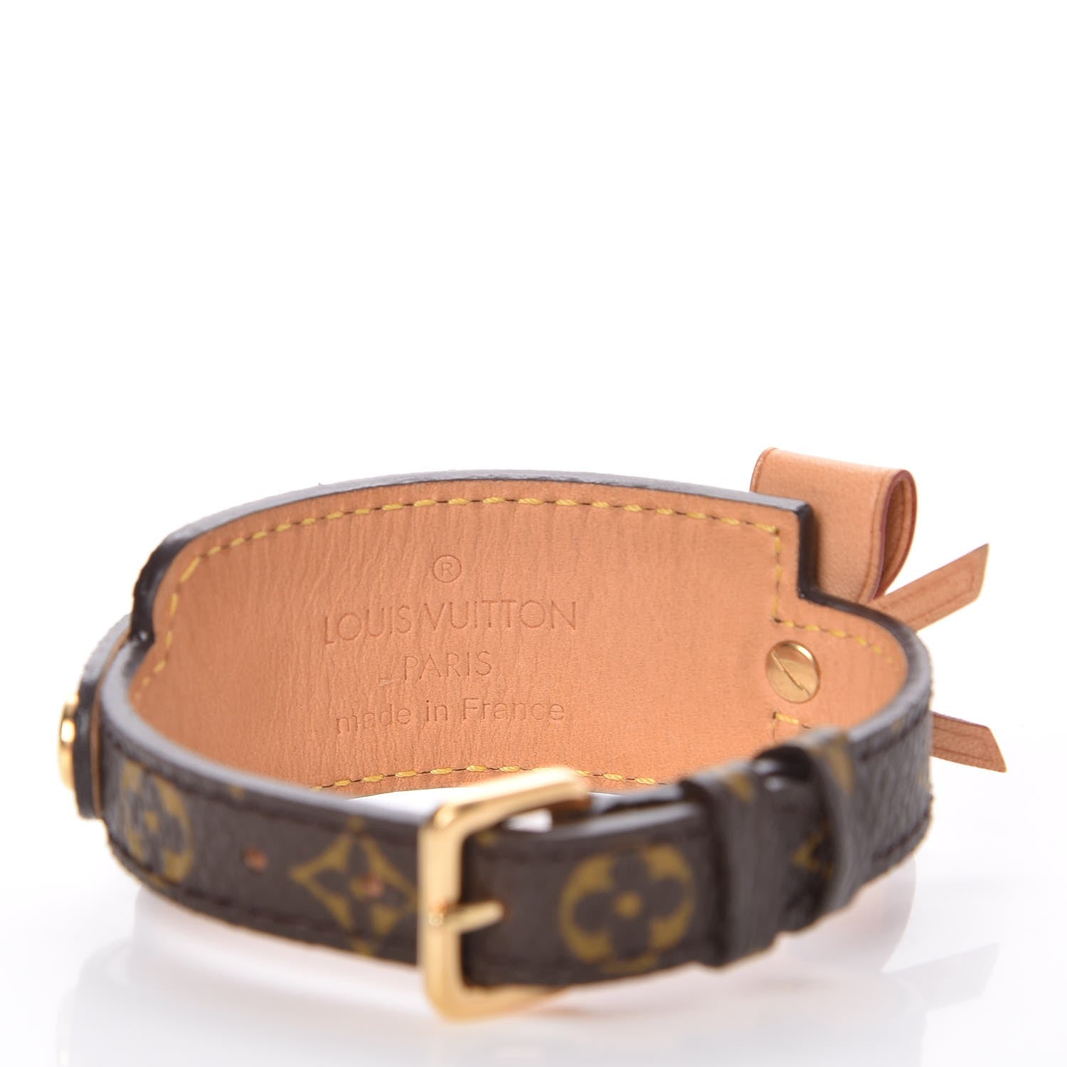 Louis Vuitton Monogram Address Bracelet 4 of 6