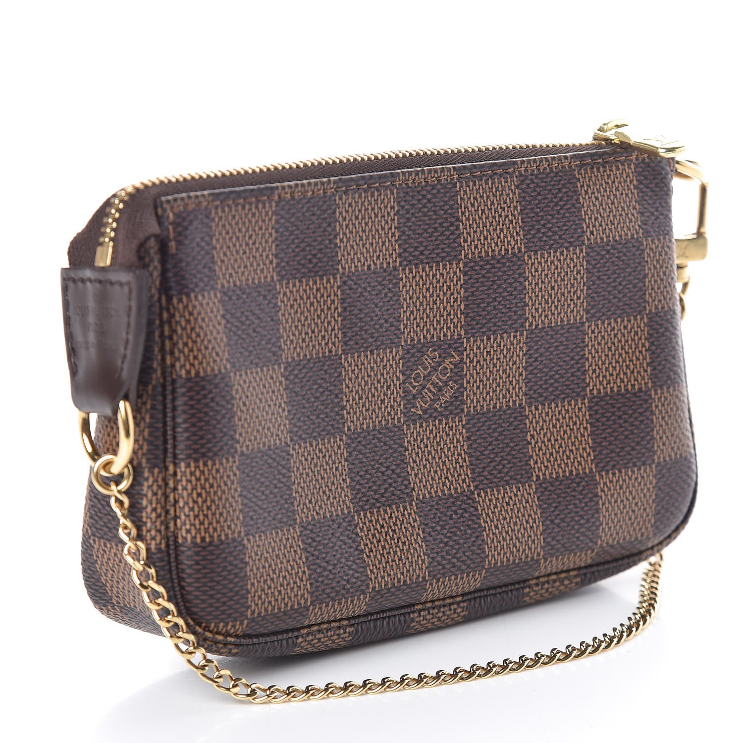 Louis Vuitton Damier Ebene Mini Pochette Accessories 3 of 7