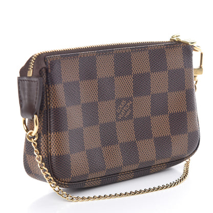 Louis Vuitton Damier Ebene Mini Pochette Accessories 3 of 7