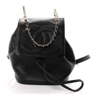 Chanel Lambskin CC Mania Backpack Black 1 of 10