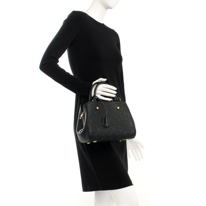 Louis Vuitton Empreinte Montaigne BB Black 3 of 9