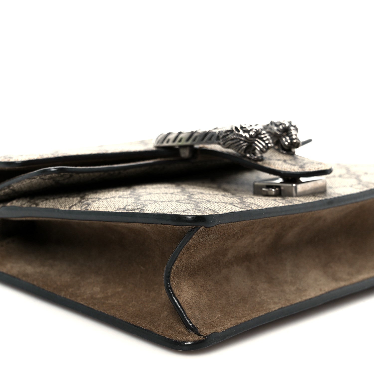 Gucci GG Supreme Monogram Mini Dionysus Shoulder Bag Taupe 9 of 10