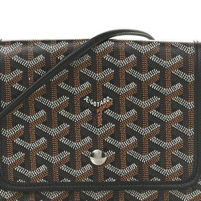 Goyard Goyardine Plumet Wallet Clutch Black 7 of 9