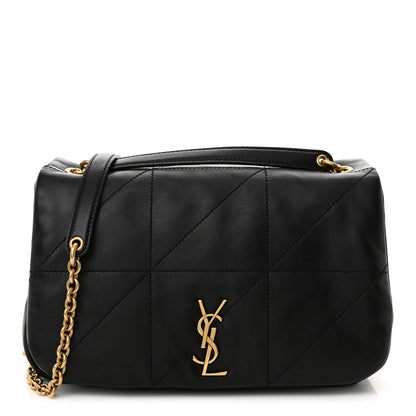 Saint Laurent Lambskin Matelasse Monogram Small Jamie 4.3 Black 1 of 10