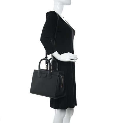 Chloe Grained Calfskin Small Edith Top Handle Bag Black 2 of 9