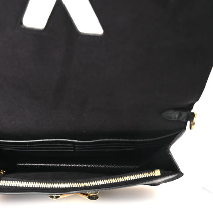 Louis Vuitton Epi Twist Belt Chain Wallet Black 5 of 11