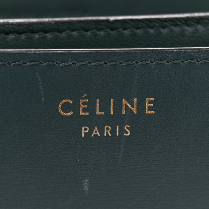 Celine Box Calfskin Medium Classic Box Flap Bag Dark Green 7 of 18