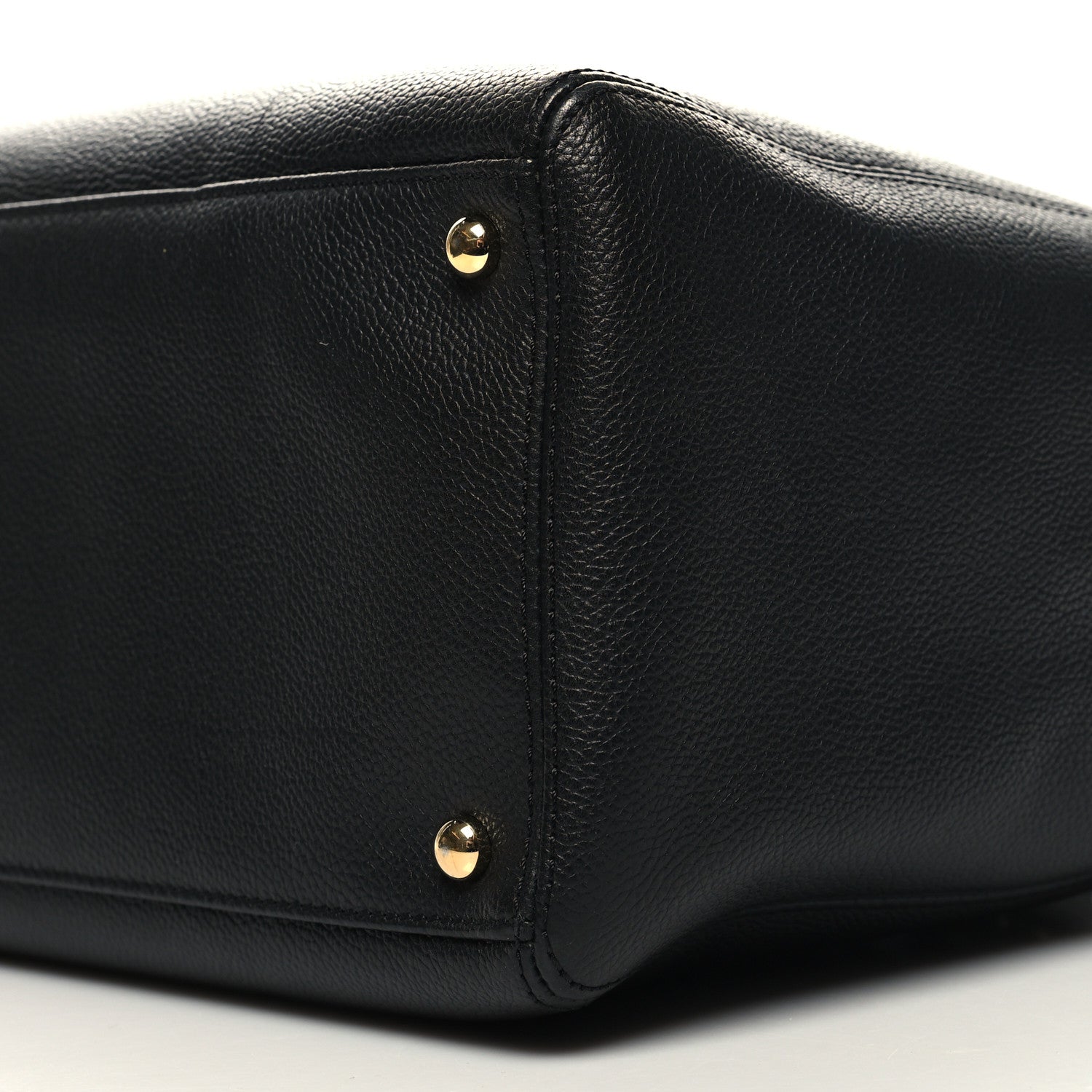 Chanel Calfskin Cerf Executive Shopper Tote Black 12 of 12