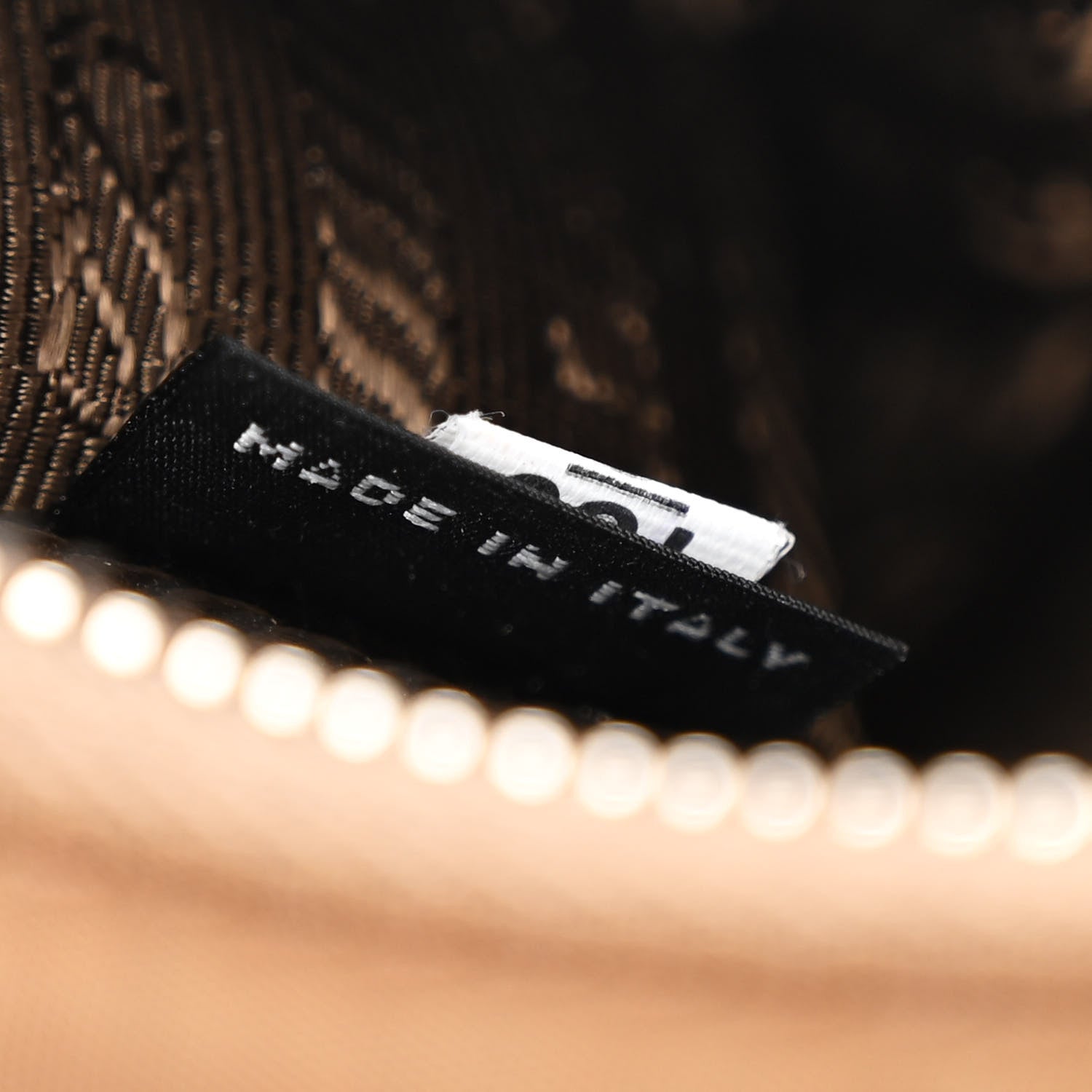 Prada Tessuto Nylon Saffiano Re-Edition 2005 Shoulder Bag Cacao 7 of 11