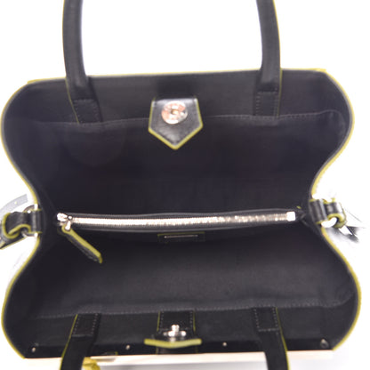 Fendi Vitello Elite Petite 2Jours Tote Black 6 of 10