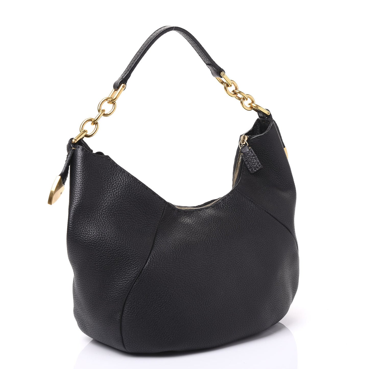 Cuoio Romano Selleria Hobo Black