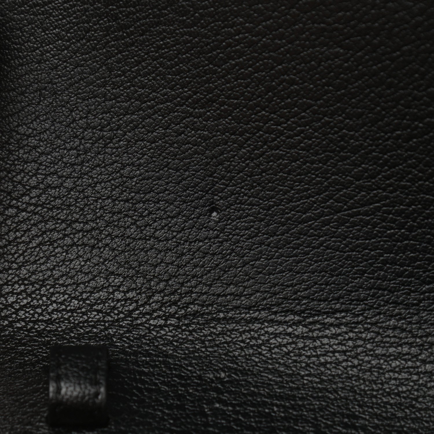 Celine Goatskin Folded Clutch With Strap Black 12 of 17