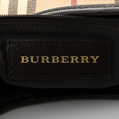Burberry Haymarket Check Small Brooklyn Hobo Brown 6 of 11