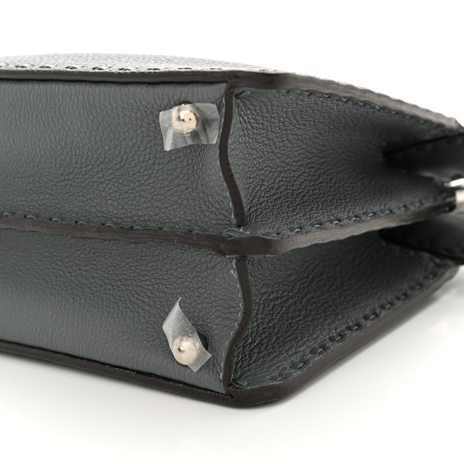 Fendi Cuoio Romano Selleria Chamois Small Peekaboo I SEE U Satchel Tempesta 10 of 10
