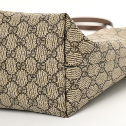 Gucci GG Supreme Monogram Medium Ophidia Shopping Tote Brown 10 of 13